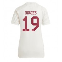 Camiseta Bayern Munich Alphonso Davies #19 Tercera Equipación Replica 2023-24 para mujer mangas cortas